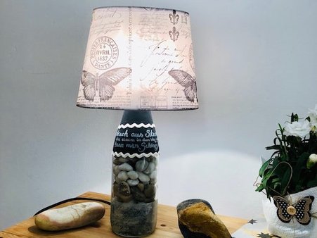 Nachhaltig Leben und Einrichten mit Unikaten Lampen aus Upcycling Kunst • KreaFreiKunst by TLN