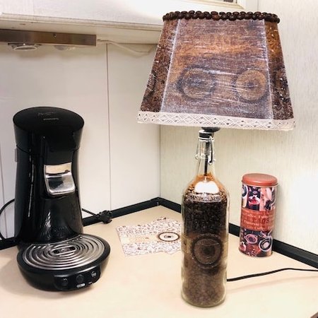 Besondere Lampe für Barista, Kaffee Trinker und Cafés • KreaFreiKunst by TLN