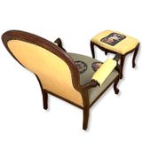 Retro-Sessel-Design-Ansicht Hinten-Besondere-Möbel-KreaFreiKunst